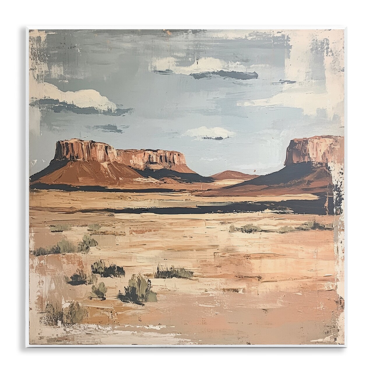 Stupell Industries Vintage Desert Postcard Wall Plaque, design by Petal Prints Design